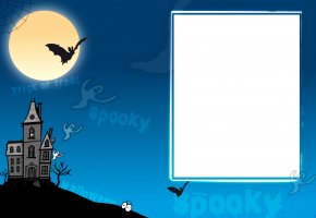 Livre Photo Halloween Blue